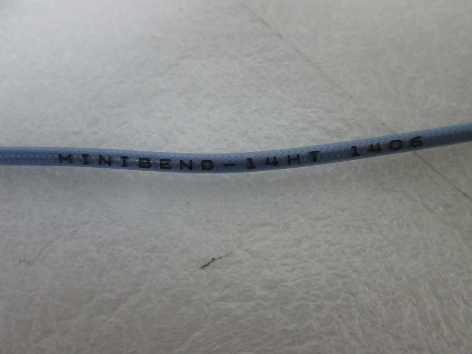 LOT OF 10 MINIBEND-14HT CABLE ASSY SMA PLUG 14″ ROHS COMPLIANT