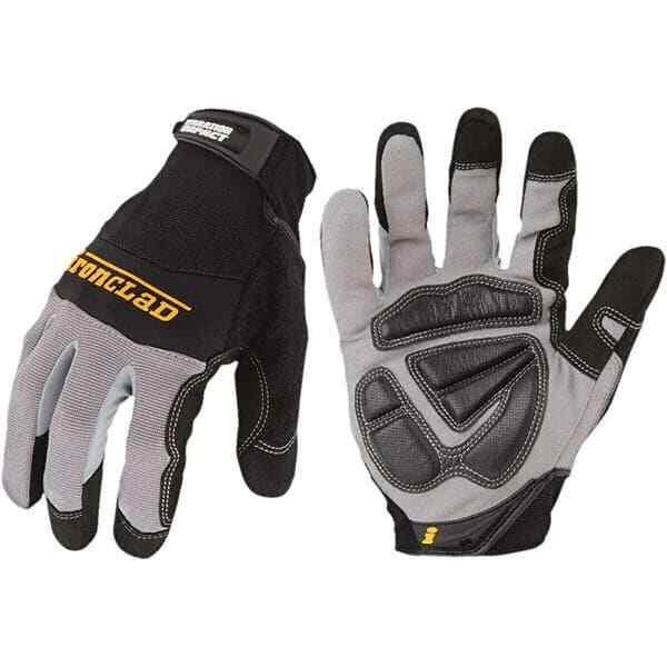 ironCLAD WWI2-03-M Gloves: Size M, Synthetic Leather Black, Soft Textured Grip