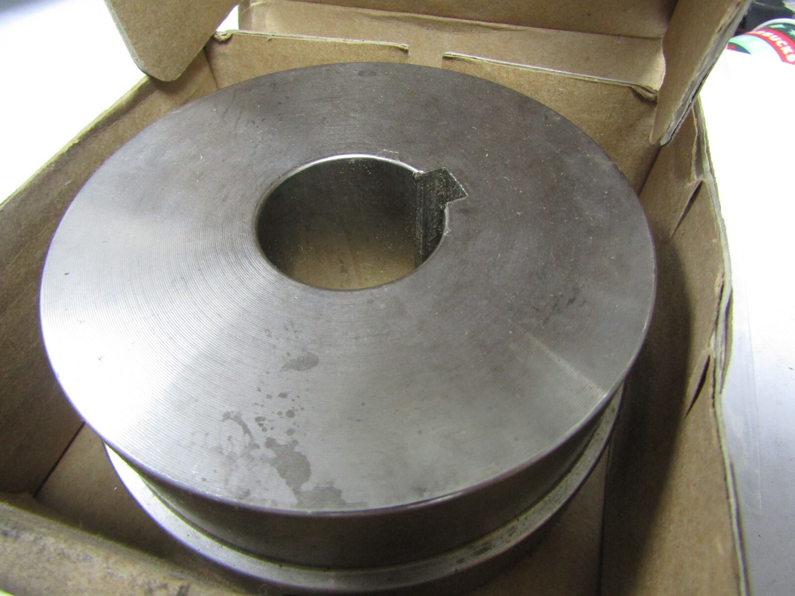 ✌️NEW REXNORD STEEL HUB CUSTOM BORE R50HCB-STL 1-3/8″ BORE, 3/8″ x 3/16″ KEYWAY