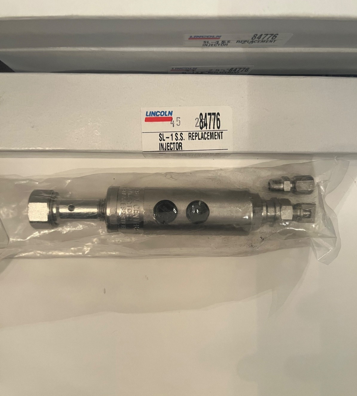 NEW LINCOLN 84776 S.S. REPLACEMENT INJECTOR SL-1