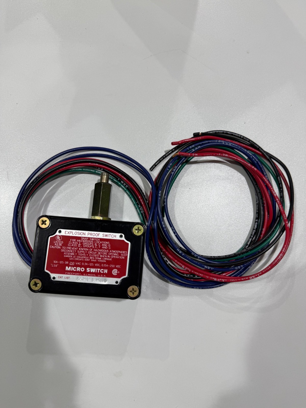 Honeywell Micro Switch PK 8800 8 ~ EXDQ3 Explosion Proof Limit Switch