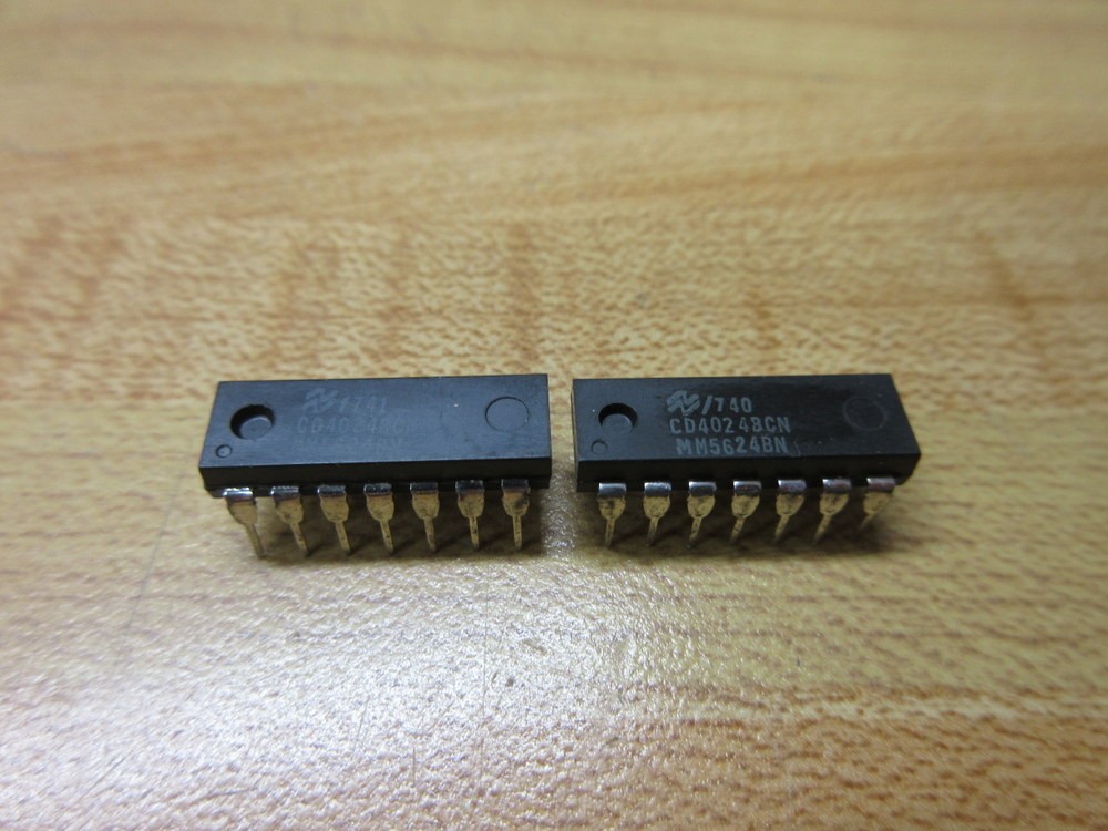 National Semiconductor CD4024BCN Integrated Circuit IC Chip MM5624BN (Pack of 4)