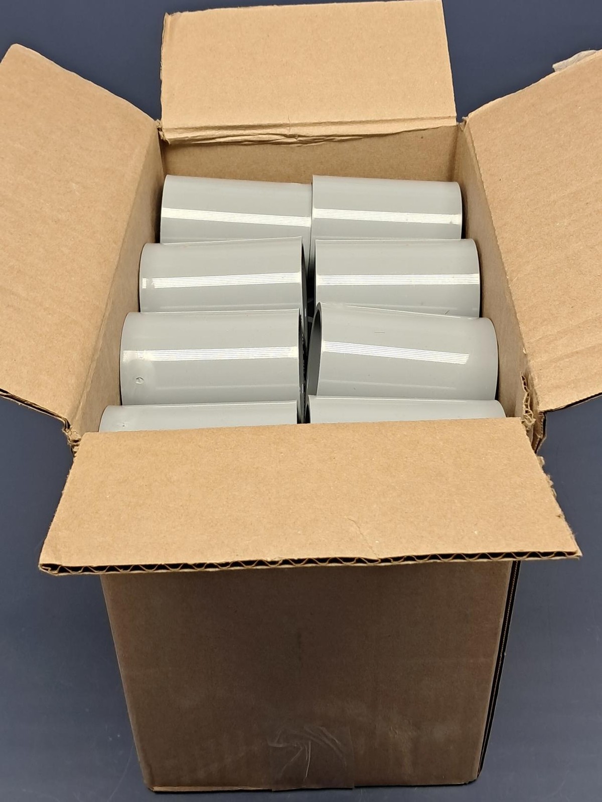 Lot of 25 Carlon E941J 2″ Non-Metallic PVC Schedule 40 Conduit Coupling