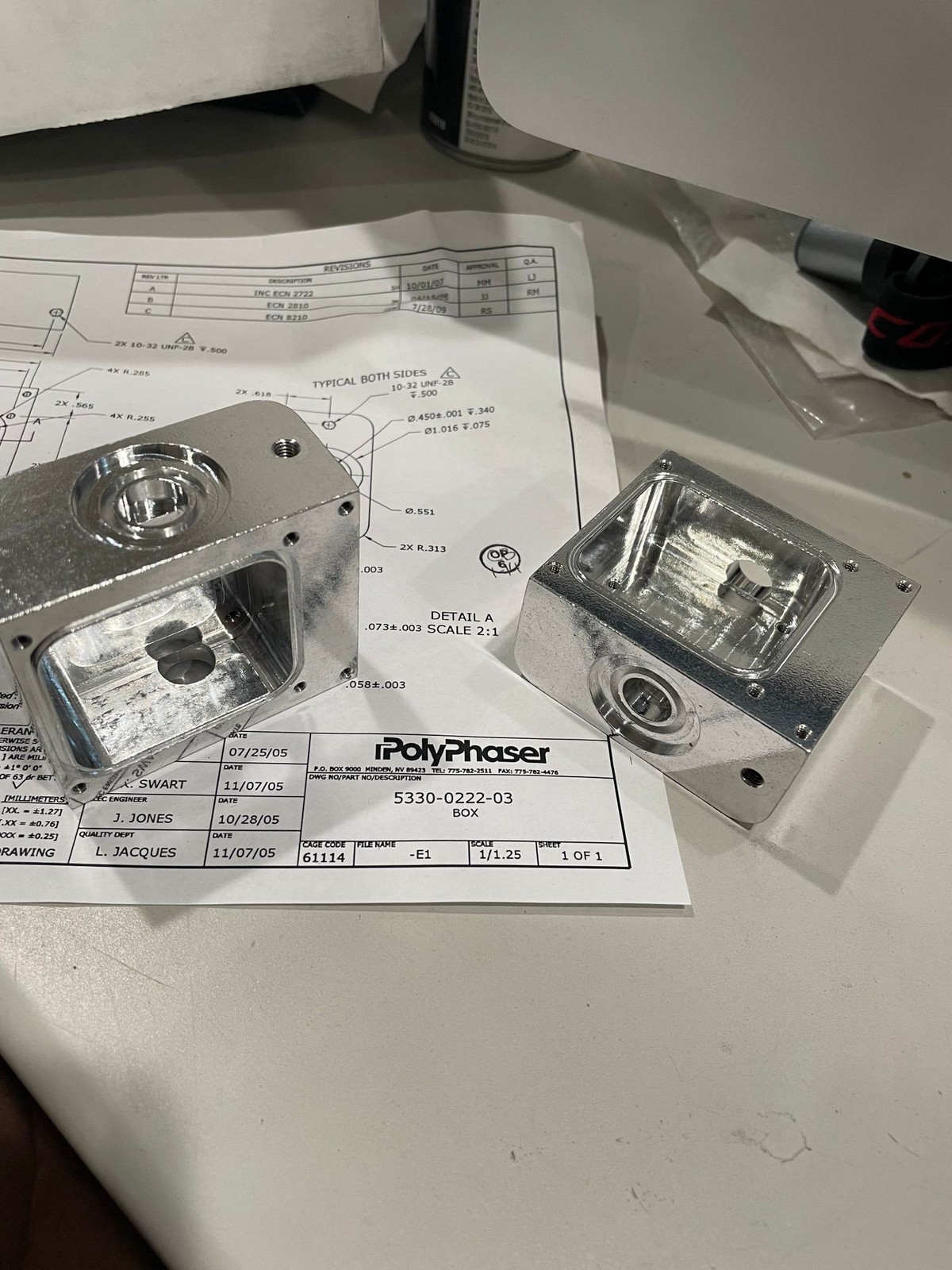 POLY PHASER 5330-0222-03 BOX