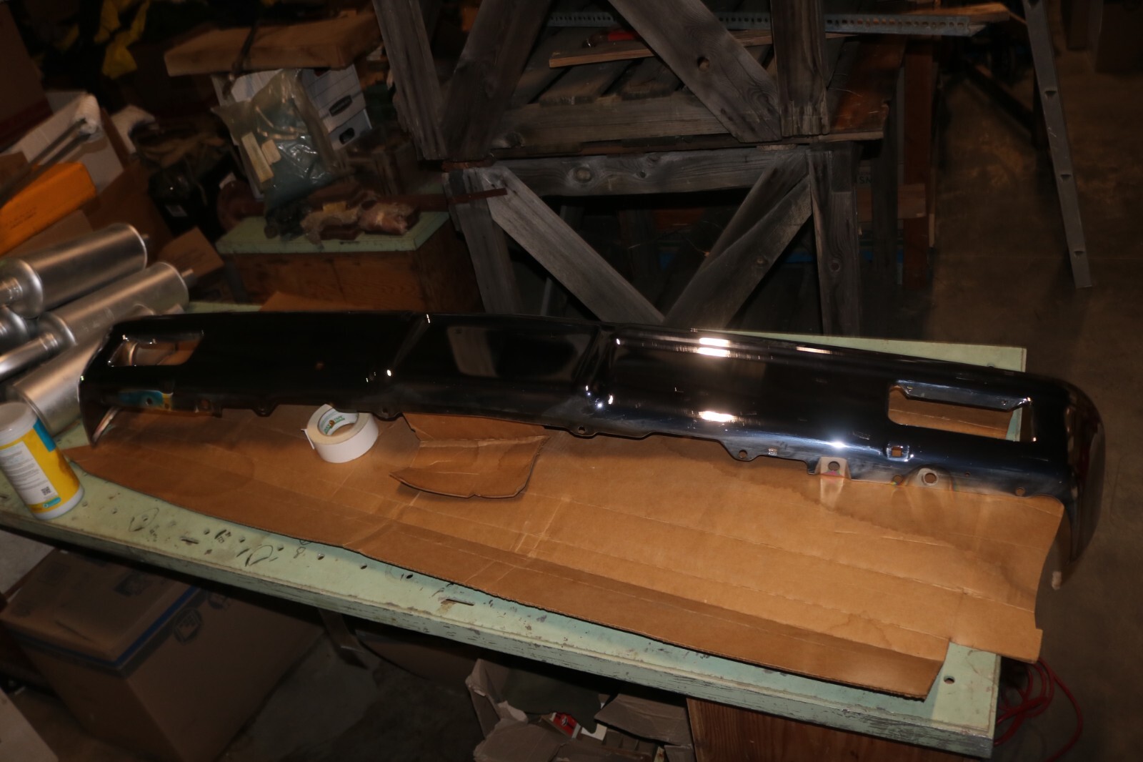 NOS GM Chevrolet 14021279 1981 – 82 C / K pickup blazer suburban front bumper