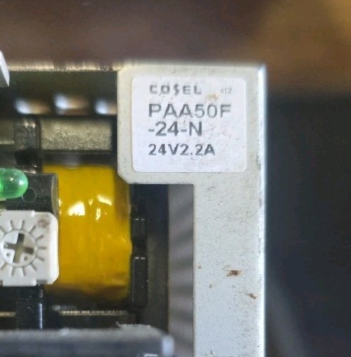 Cosel PAA50F-24-N Power Supply 24VDC 2.2A