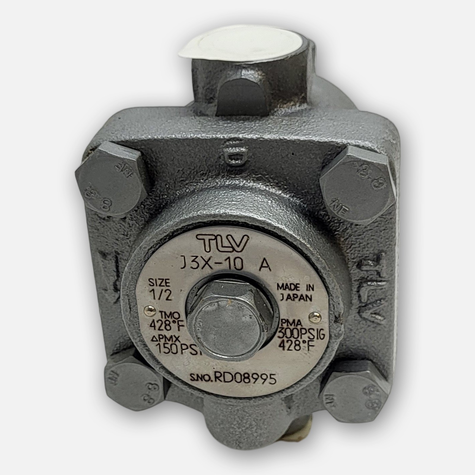 NEW TLV J3X-10 /A FREE FLOAT STEAM TRAP 1/2″ FCD450 *READ*