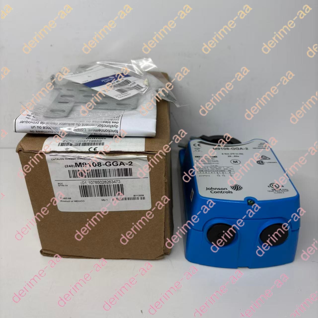 Johnson Controls M9108-GGA-2（70in-IB/8Nm 24VAC/DC 25-50Sec）Controller Module#1pc