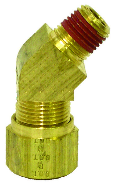 45 M Elb 3/8inTube-1/4inThread (Pack of 1)