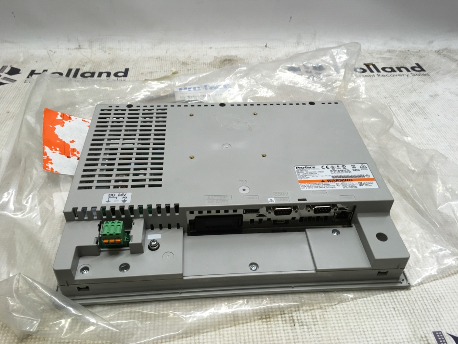 Schneider Electric Pro-Face screen, PFXGP4501TADW, GP-4501TW, NOS, LG-4582