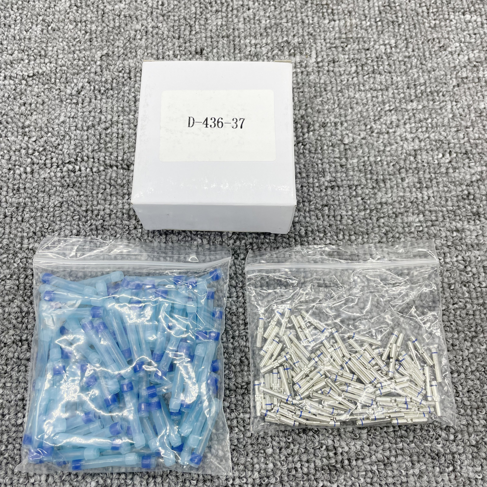 100Pcs New Plastic Case terminal D-436-37 Fits For Military Aviation 650075-000
