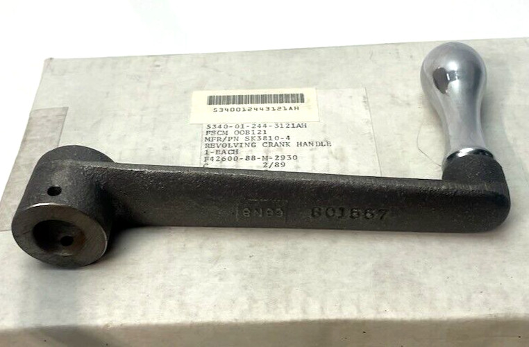 NEW Balcrank Revolving Crank Handle – 3/4″ Bore – Milling Machine, Vise, Lathe