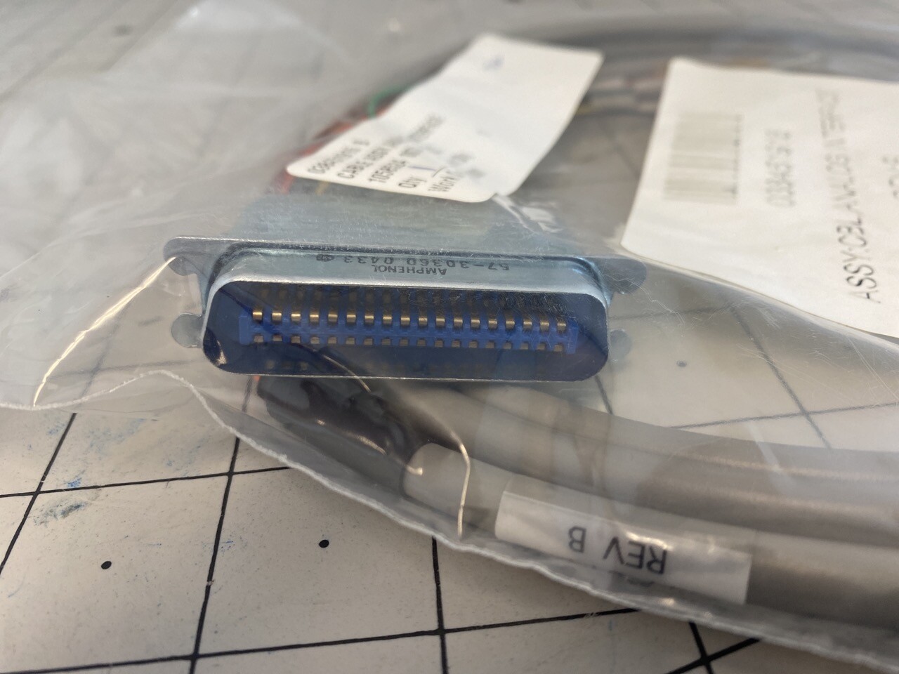 Veeco Cable Assy, Analog Interface PN: 038451916 REV:B