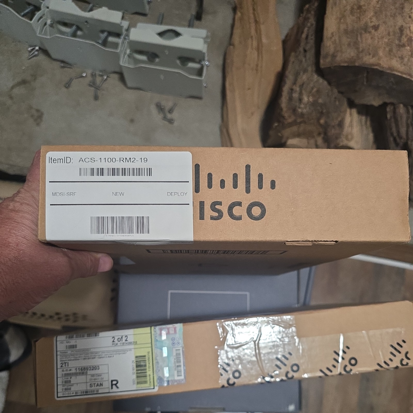 2 NEW ACS-1100-RM2-19 Hanging ear FIT FOR CISCO ISR C1111-4P