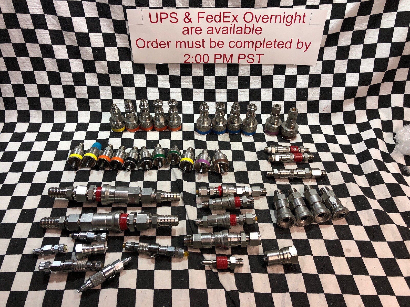Big Lot Of SWAGELOK QUICK CONNECT 1/4” to 1/2”, KEY QC & QTM,, SHIPSAMEDAY