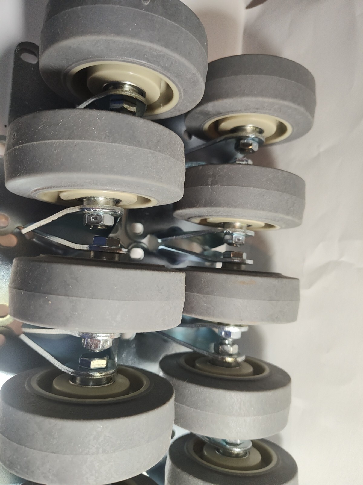 GRAINGER APPROVED P12S-PRP035B-12 NSF-Listed Plate Caster,,250 lb.