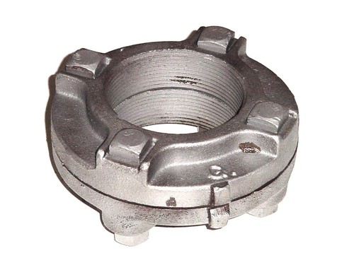5″ Cast Iron Flange Union, Galvanized, NPT Thd