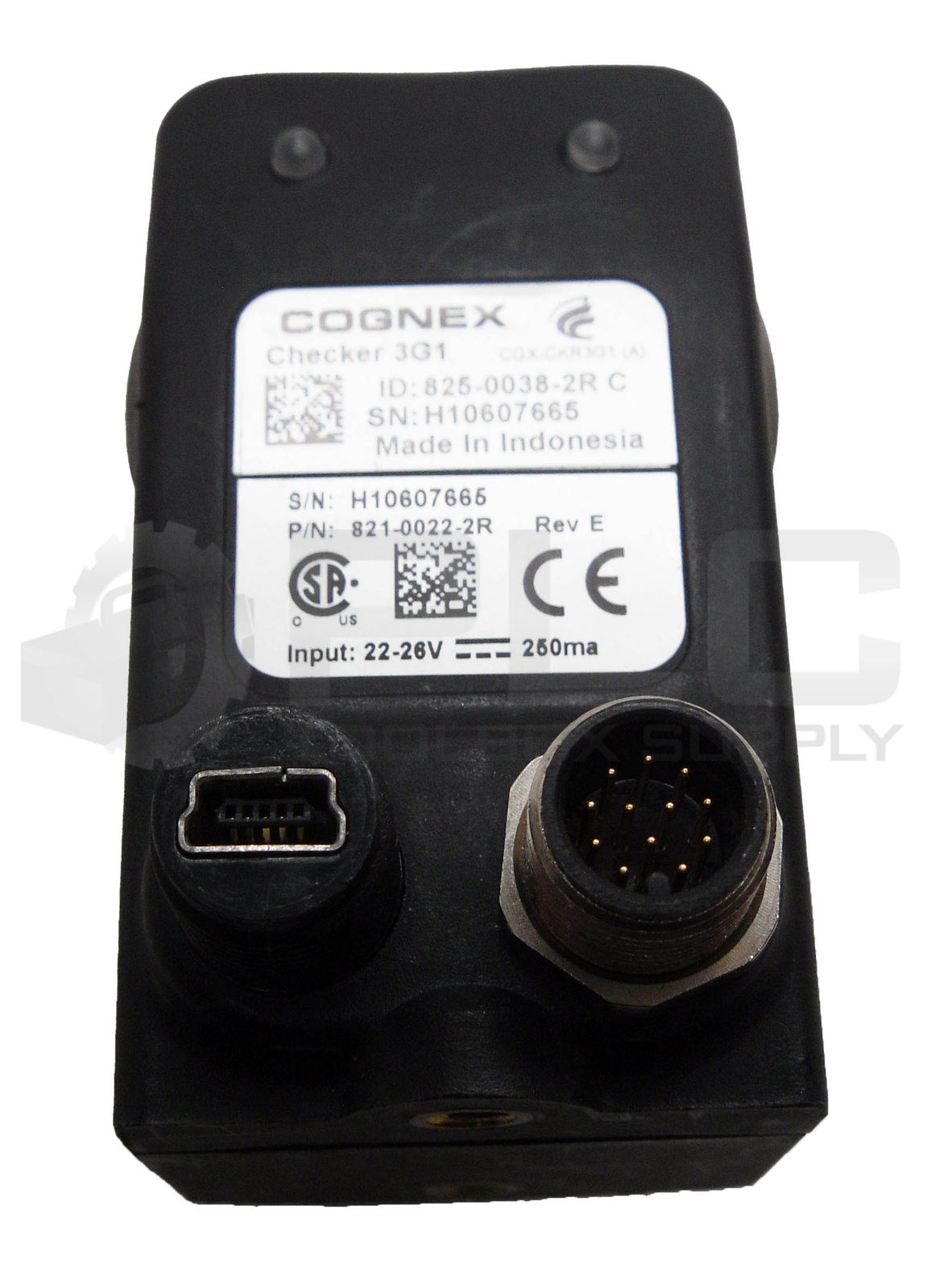 COGNEX 821-0022-2R MACHINE VISION SENSOR 825-0038-2R