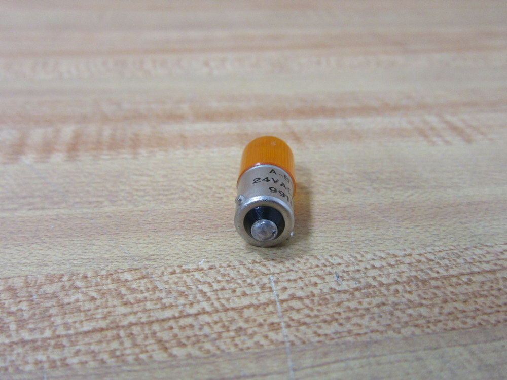 Allen Bradley 800T-N319A Amber Light Bulb 24VAC/DC