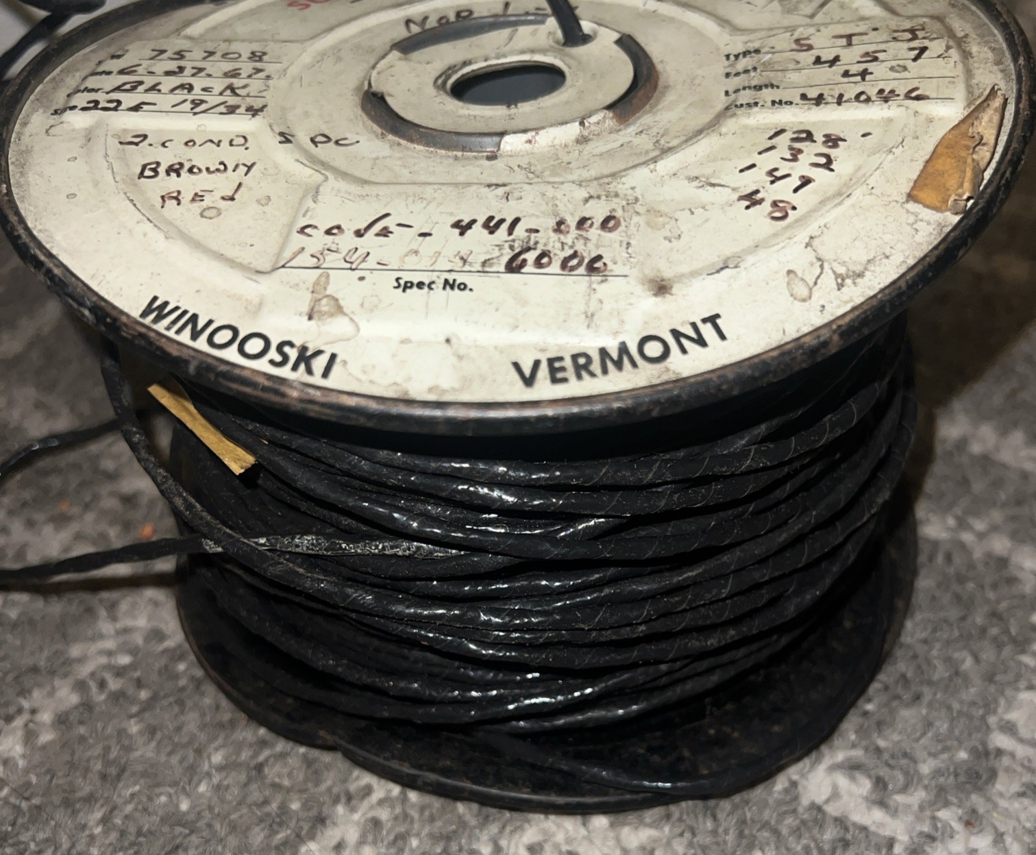 Teflon high temperature wire military grade 457 Feet 2 Conductor Silver shield