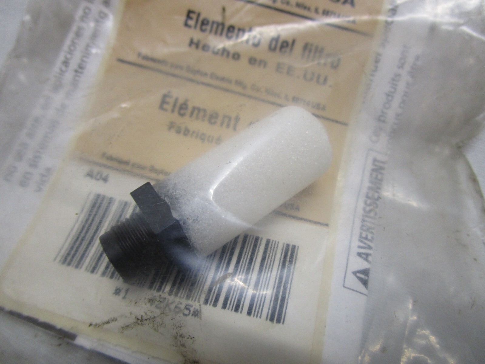 NEW SPEEDAIRE 4ZK65 FILTER ELEMENT PNEUMATIC SEALED BAG