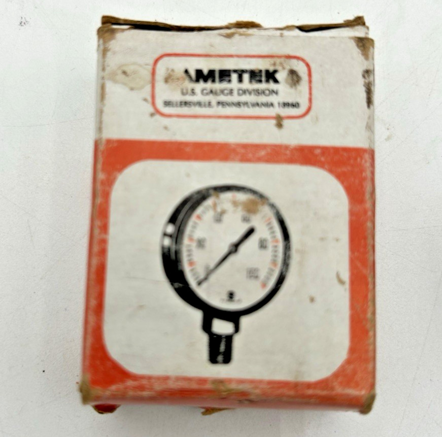 Lot of 3 Ametek Dual Frunt Pressure Gauges 3500/2000/30 PSI