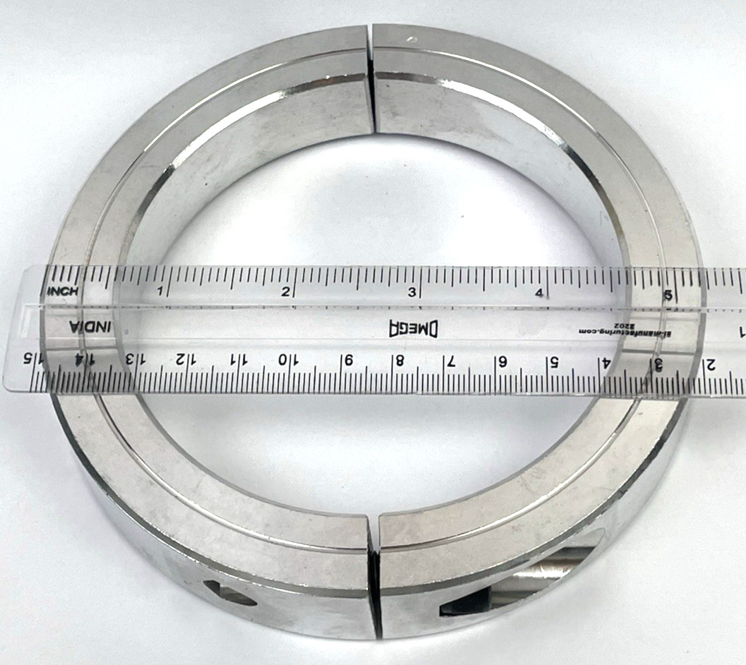 Stafford 8A400 4″ 4-inch Aluminum two-piece split clamp-type shaft collar