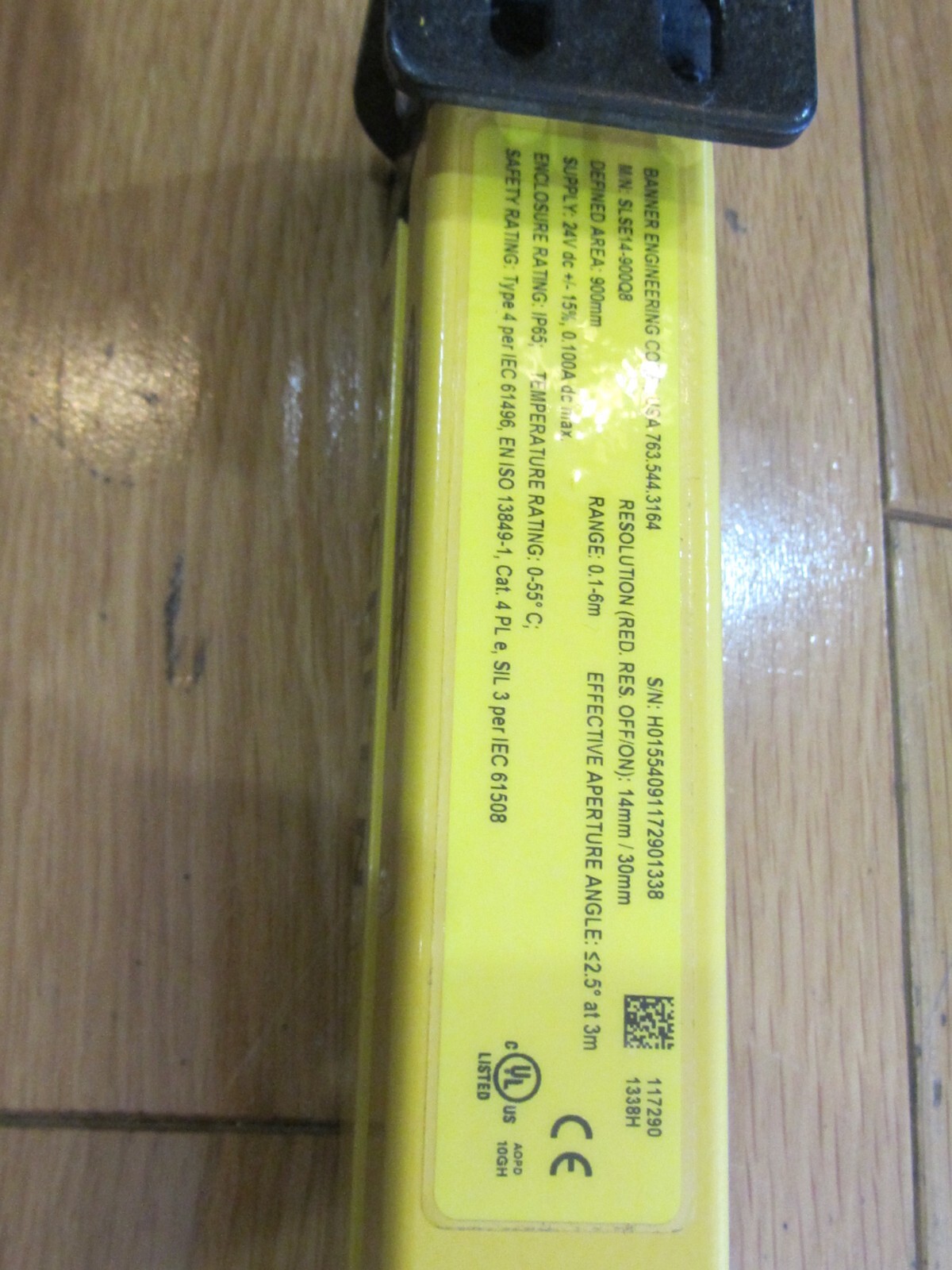 BANNER SLSE14-900Q8 EZ Screen Emitters (2)1 14MM RES. Range 0.1/6M TESTED! MINT!