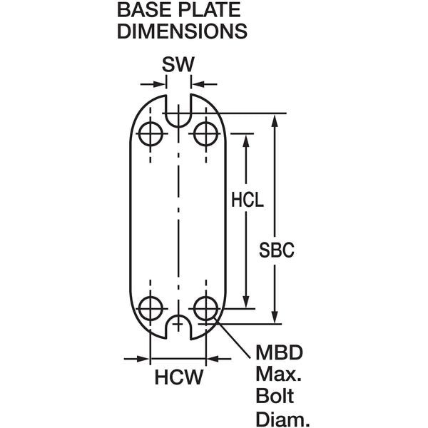 Mason Industries 5C136 Floor Mount Vibration Isolator, Spring