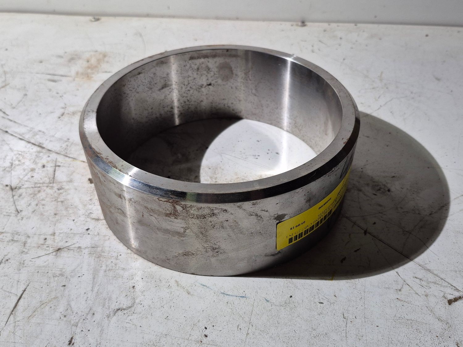 66088500 BUSHING SLEEVE BEARING CAP 7.237″ ID 9-1/2″ MILD STEEL
