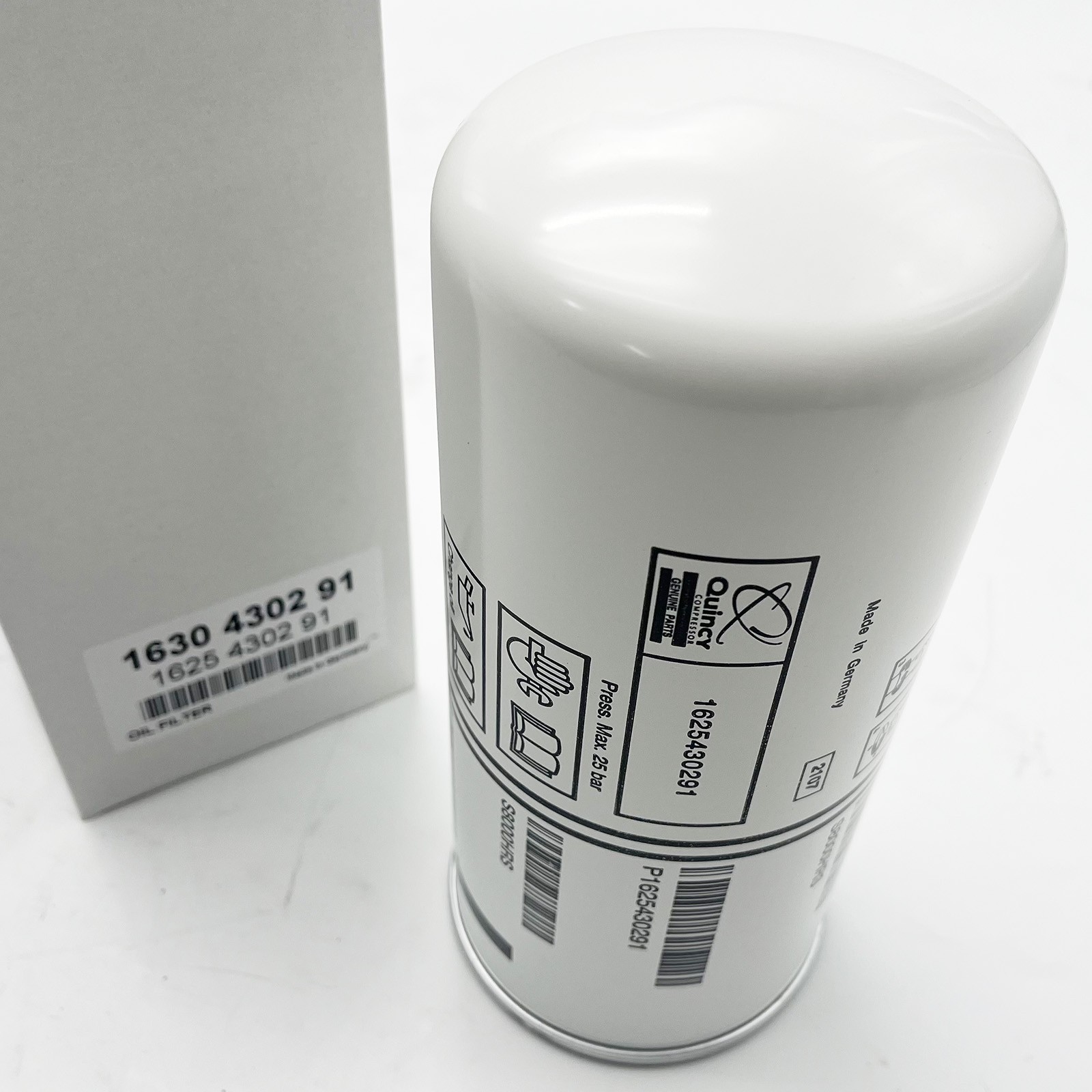 New 1625430291 Oil Filter 1640 4302 91 OEM Equivalent