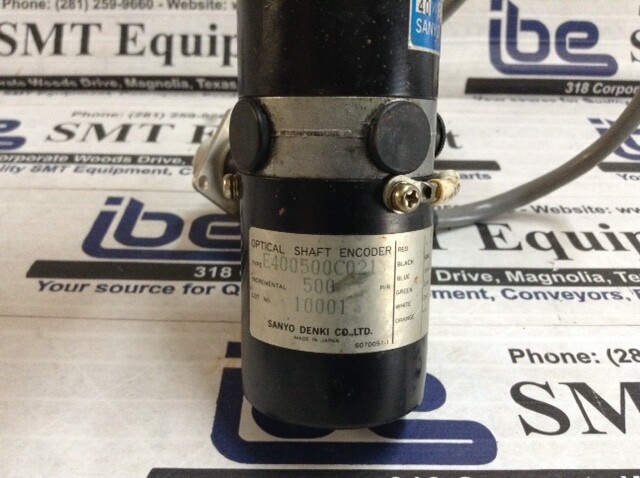 Sanyo Denki DC Servo Motor – R404-011E27 w/Warranty
