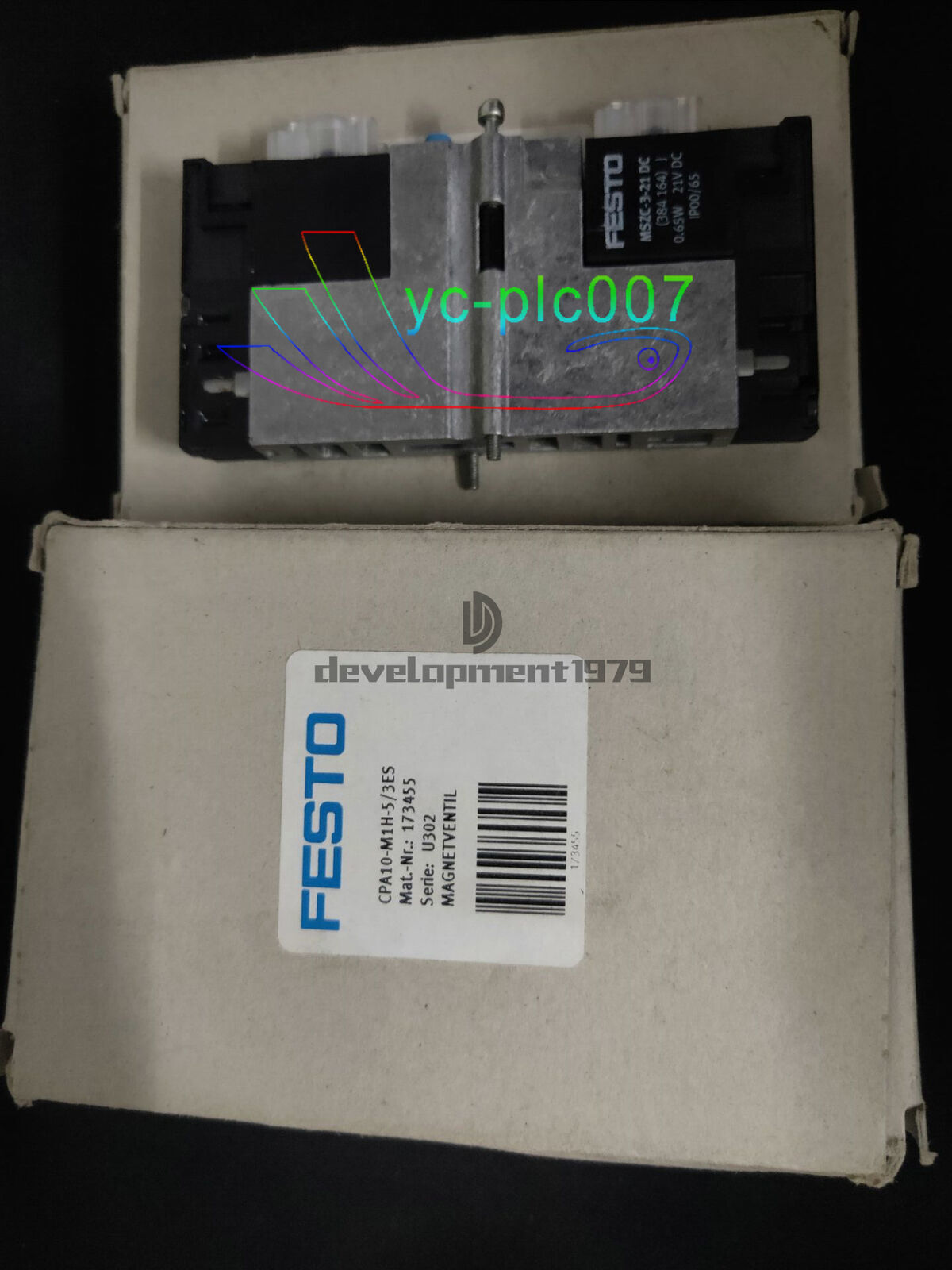 1PCS NEW FESTO CPA10-M1H-5/3-ES 173455 solenoid valve