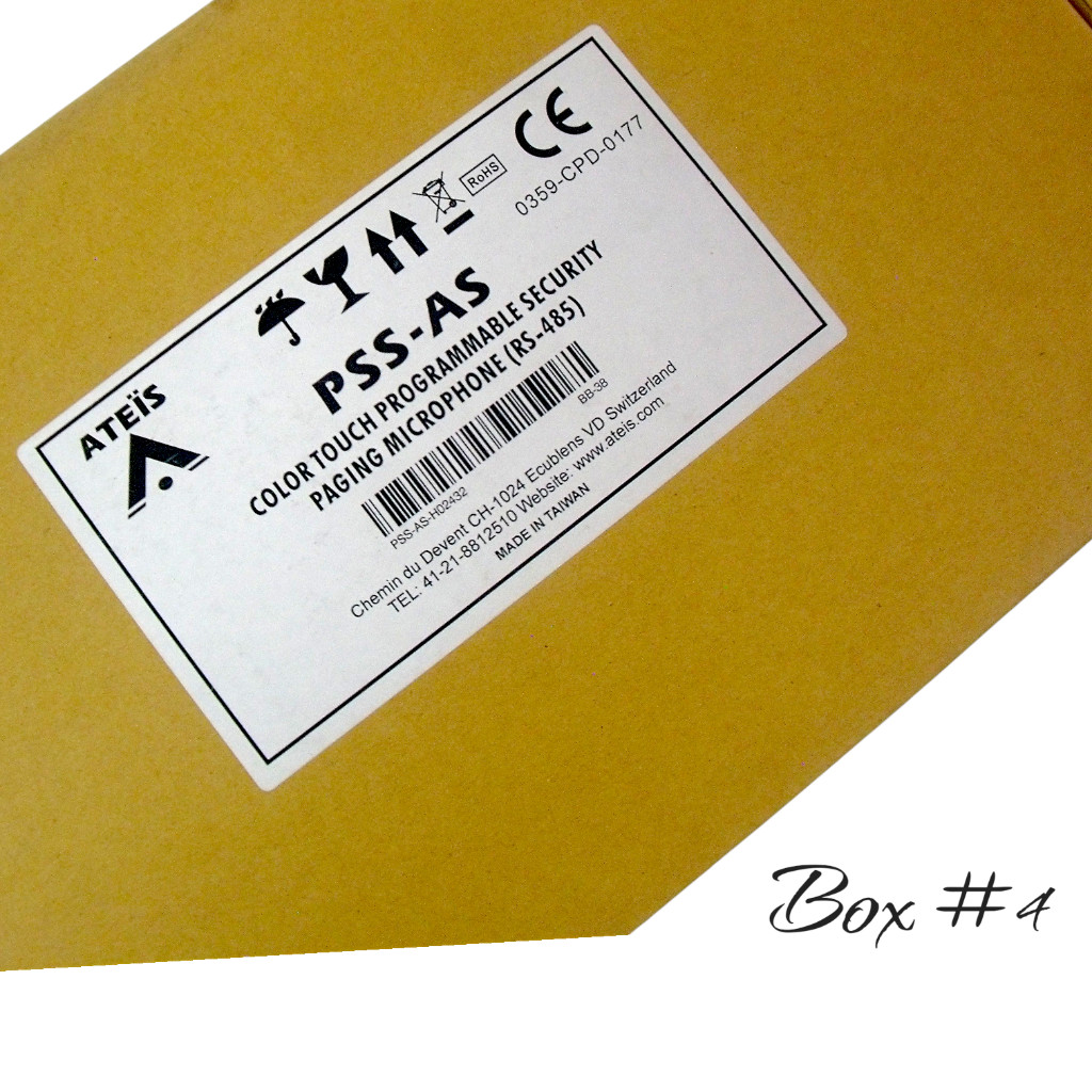 Ateis Voice Alarm IDA8 Matrix System IDA8C Controller IDA8S Units PSS-AS Console