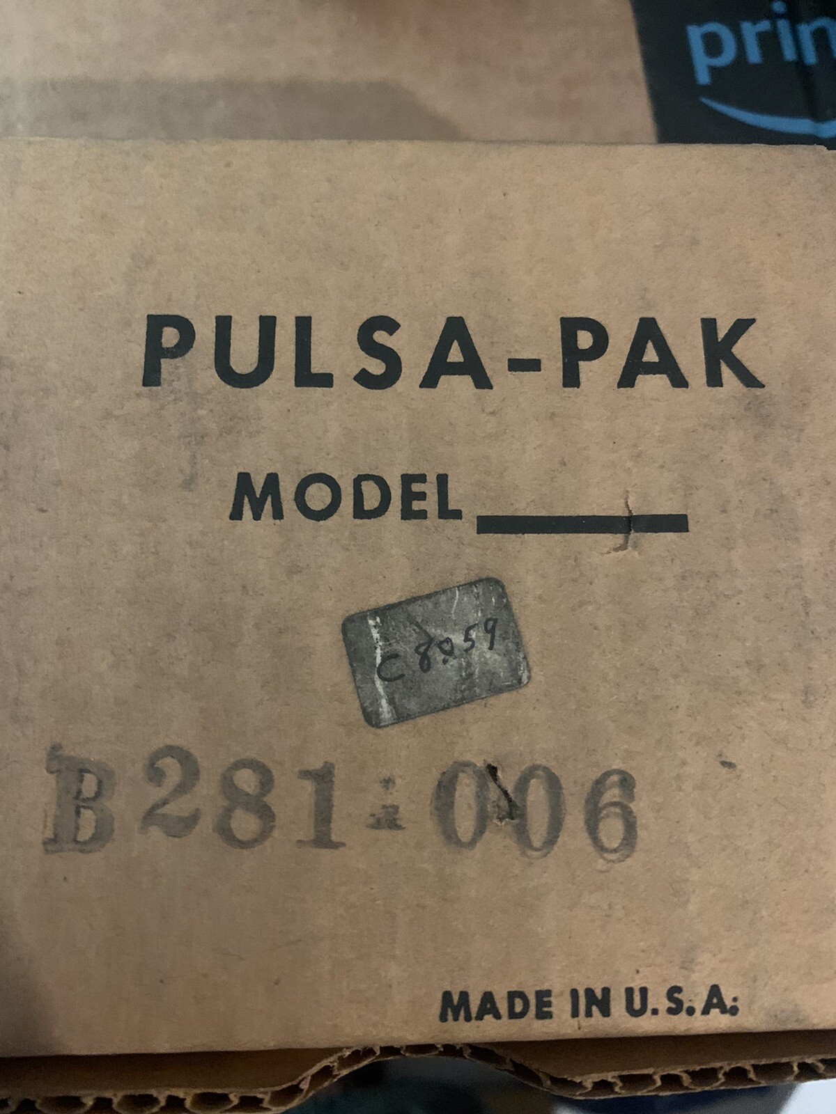 BELLOWS B281-006 NOS
