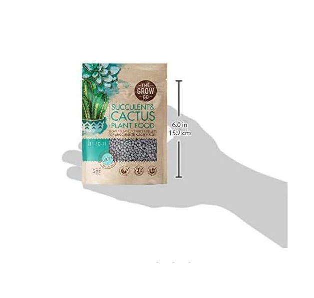 Succulents & Cactus Plant – Gentle Long Lasting Formula, Slow Release Fertilize