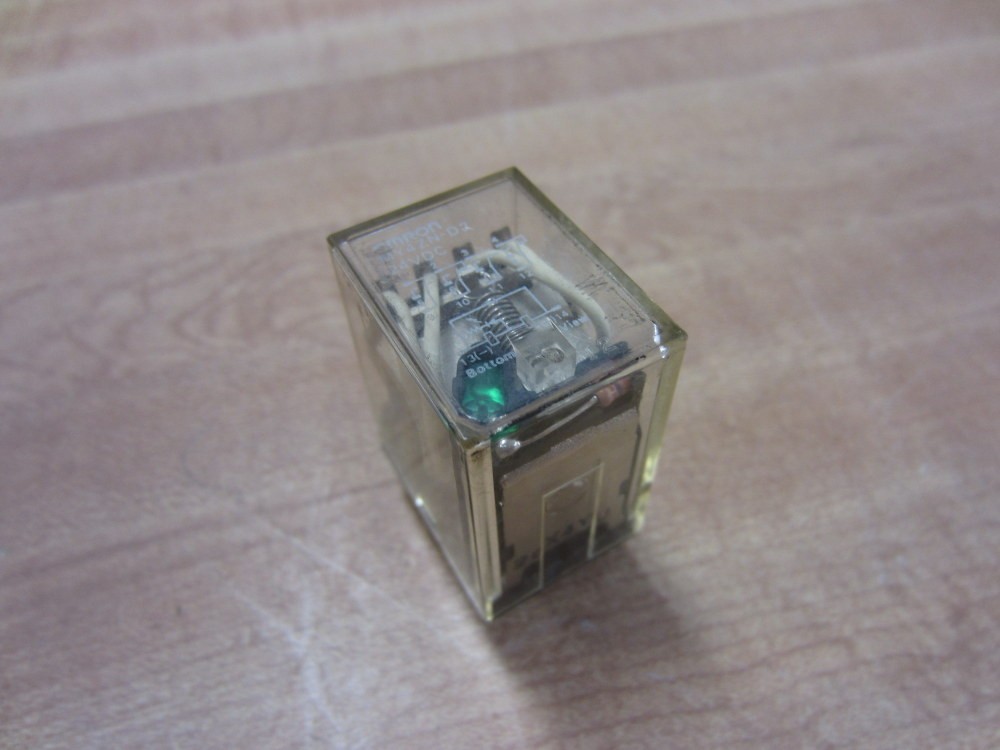 Omron MY4ZN-D2-24V DC Relay MY4ZN-D2-24V Coil 24VDC (Pack of 6)