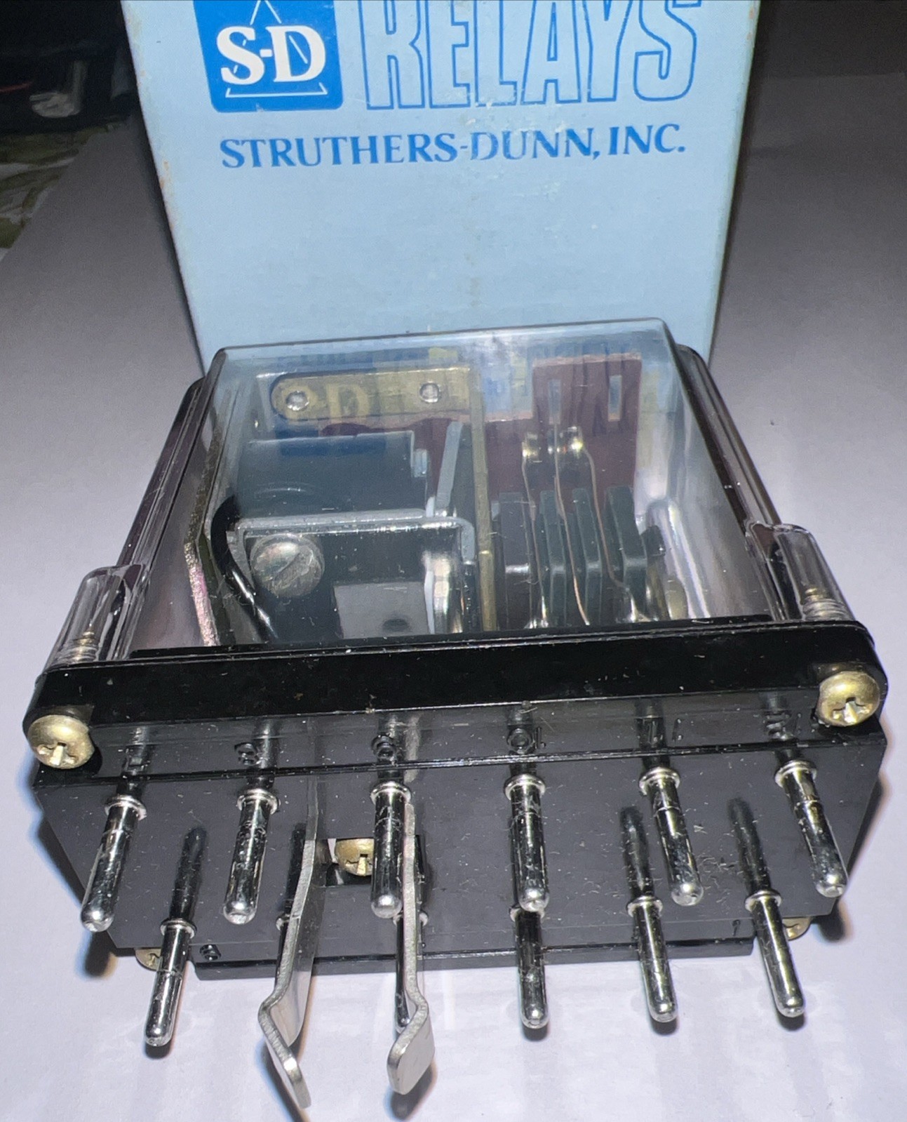Struthers-Dunn 219XBXP 12 Pin Relay24-28 VDC 120 VAC 10A 60Hz New in Box