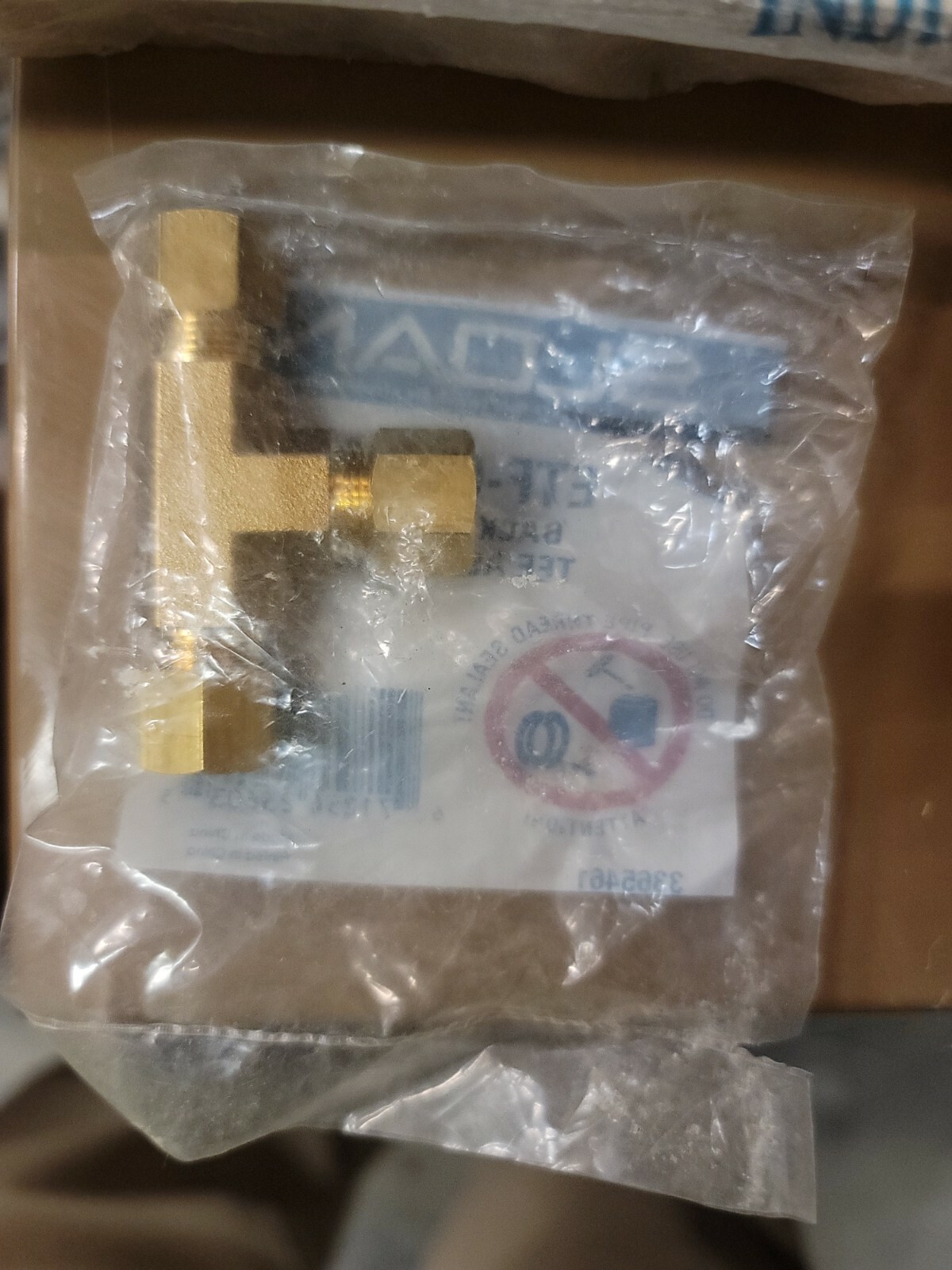 3/8″ ETF-617-A BACK CHECK TEE ASSEMBLY