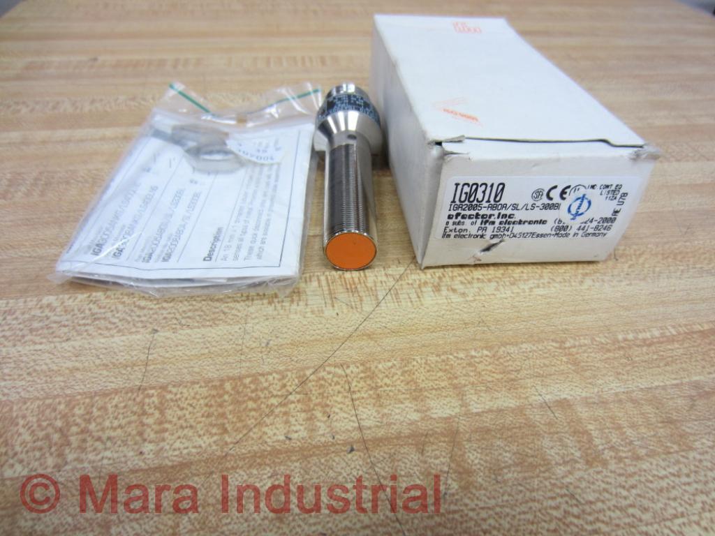 IFM Efector IGA2005-ABOA/SL/LS-300BL Sensor IG0310