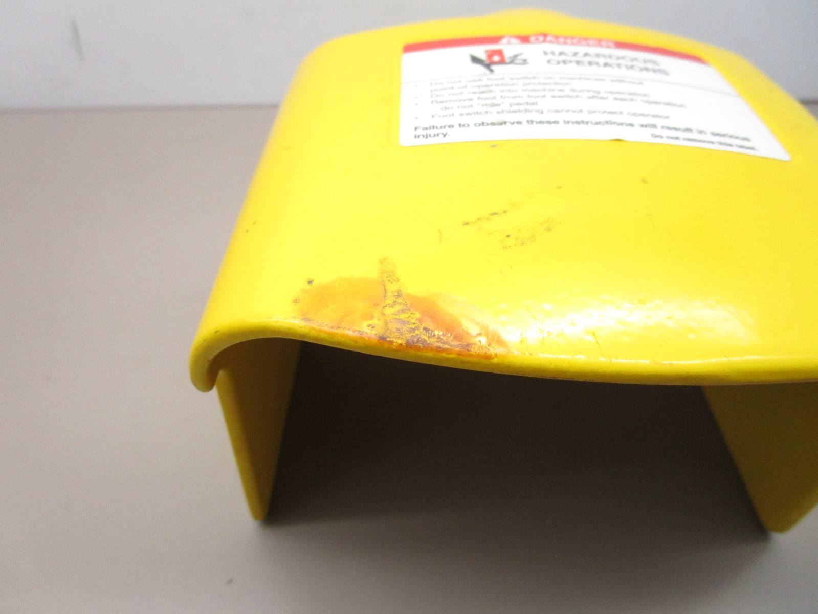 Square-D 9002 AC8 Foot Switch Safety Cover