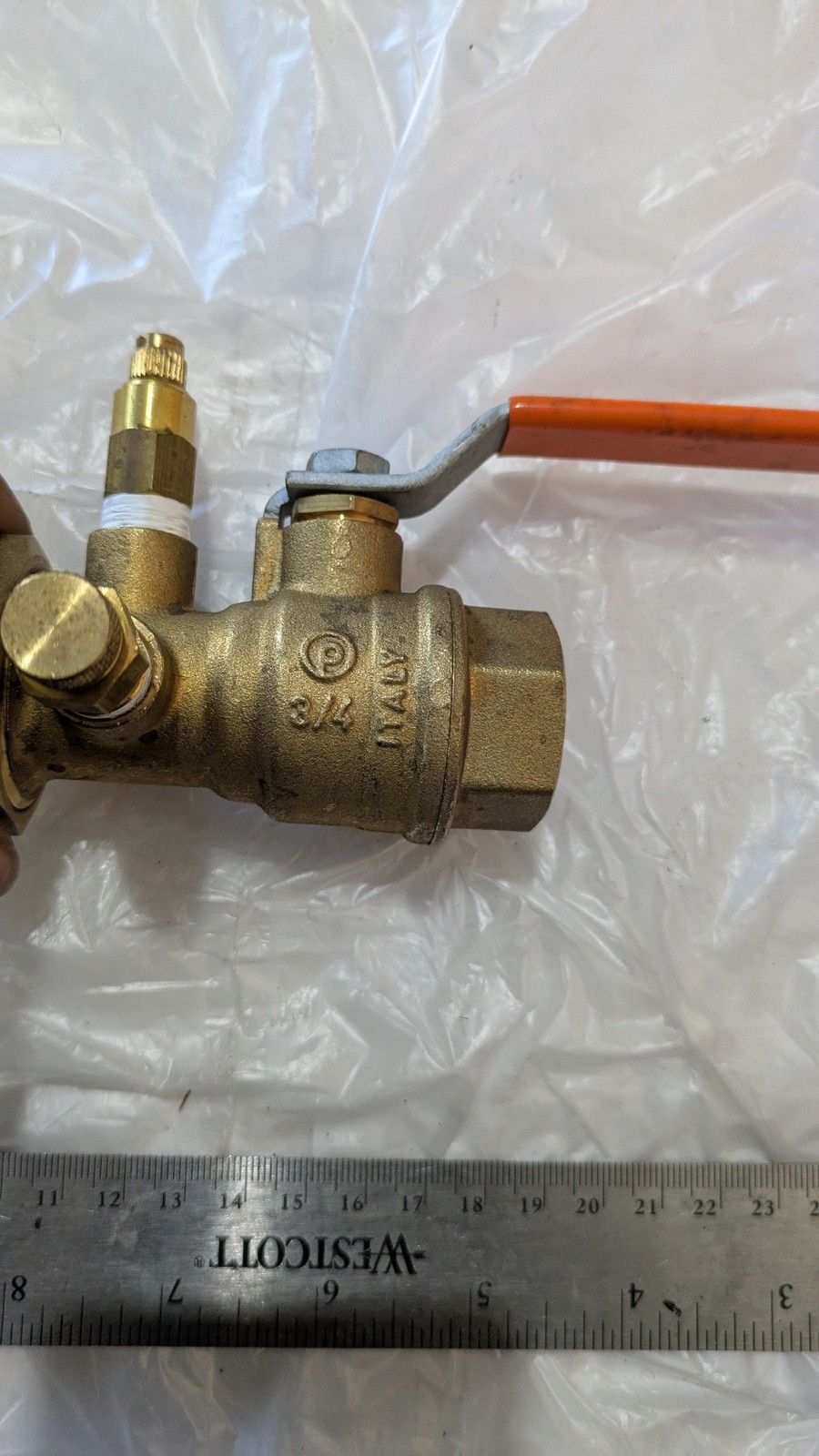 Ball Valve Union Combination BELIMO 3/4 BRASS