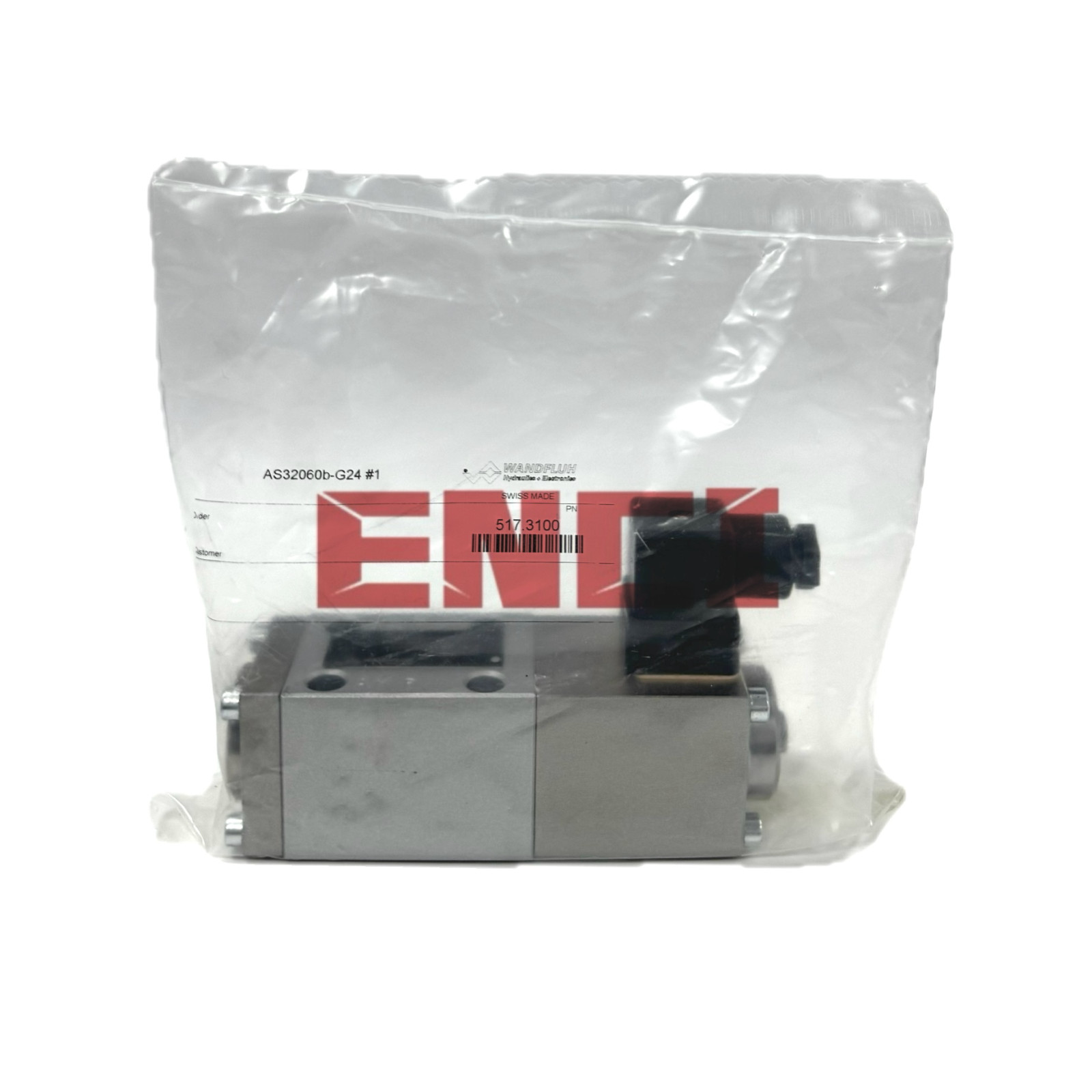 AS32060b #1 24VDC Wandfluh New Solenoid Valve AS32060b-G24 #1