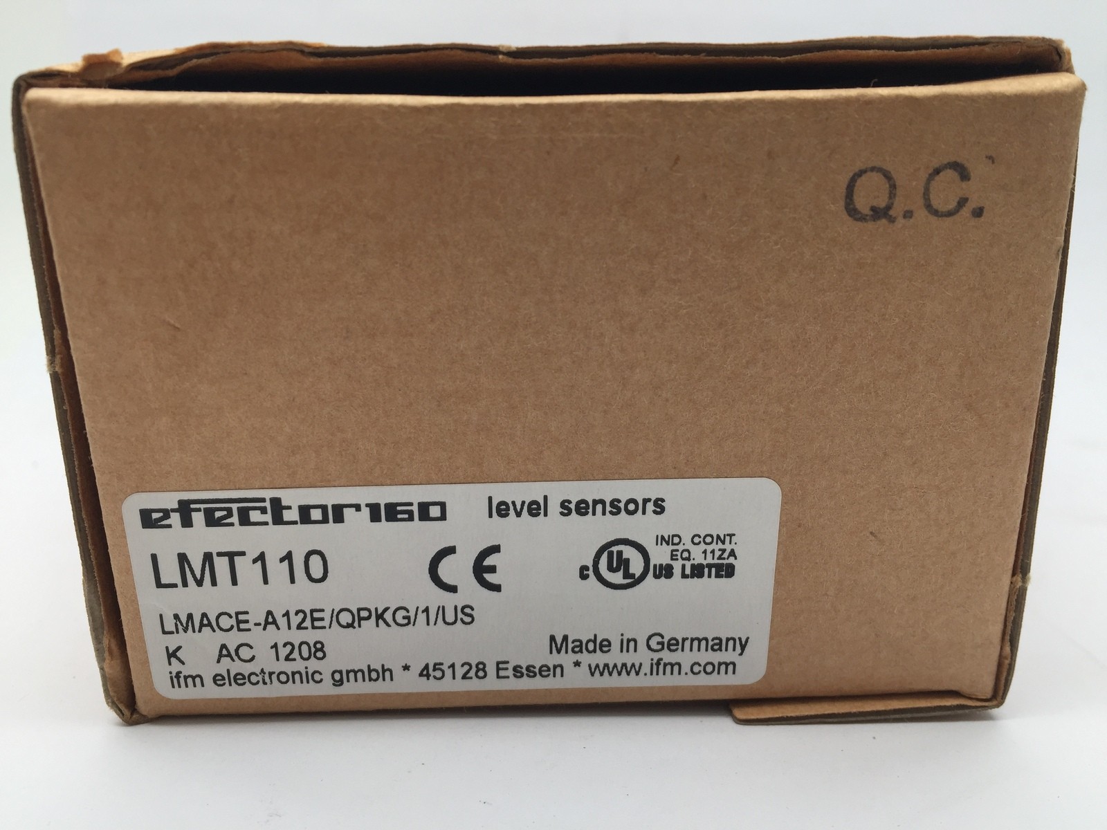 IFM Efector LMT110 Level Sensor Detection LMACE-A12E/QPKG/1/US
