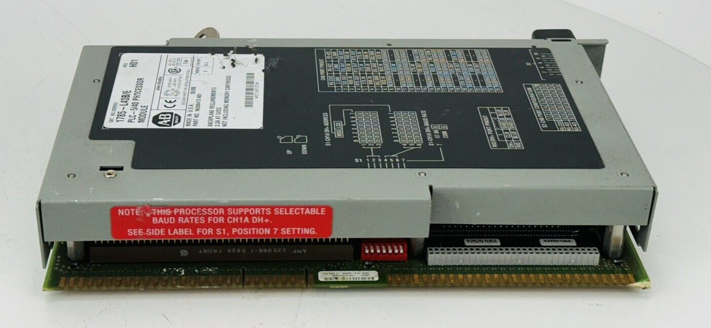 Allen-Bradley PLC-5/40 Processor Module 1785-L40B/E w/ Key **PARTS ONLY**