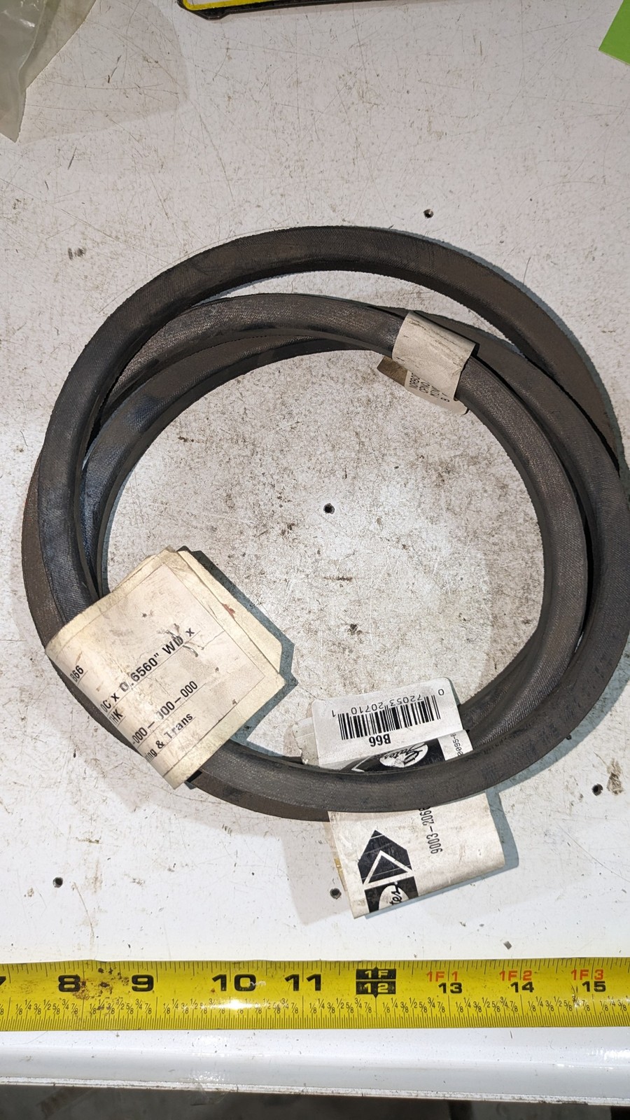 Gates Hi-Power II B66 V-Belt Industrial Drive Belt