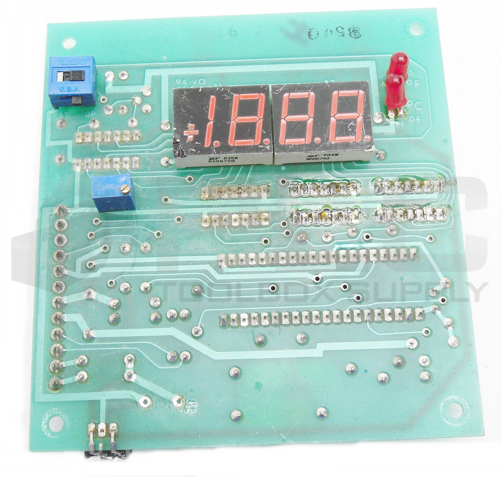 GENERAL EASTERN C4000 3550 A/D CONV BOARD REV D