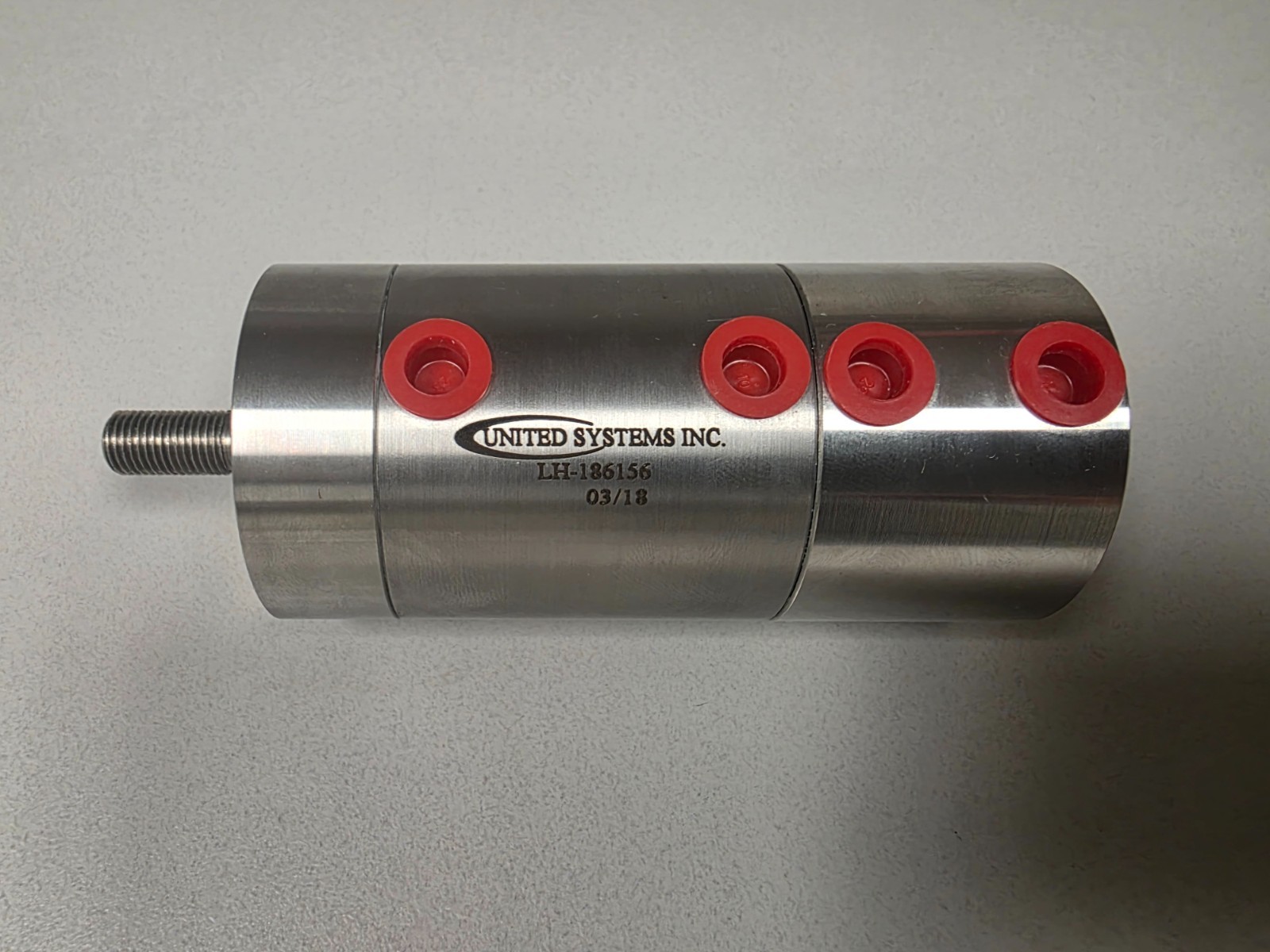Nason LH-186156 All Stainless Multi-Position Pneumatic Cylinder- LH Series – NEW