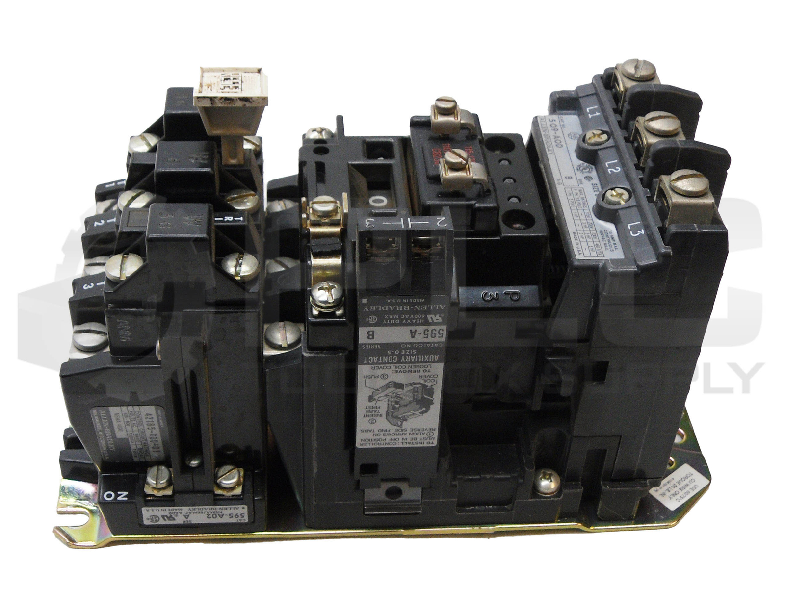 ALLEN BRADLEY 509-AOD /B W/ CB236 W/ 42185-800-01 W/ 595-A /B W/ W36 595-A02 /A