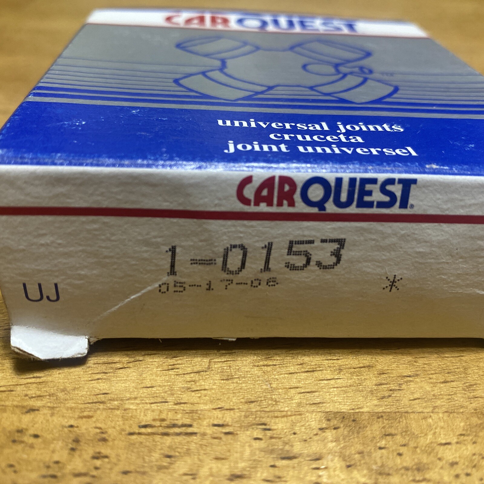 1-0153 U Joint Greaseable Universal U Joint Carquest